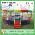 2013Best selling big round trampolines with roof,Trampoline With Canopy